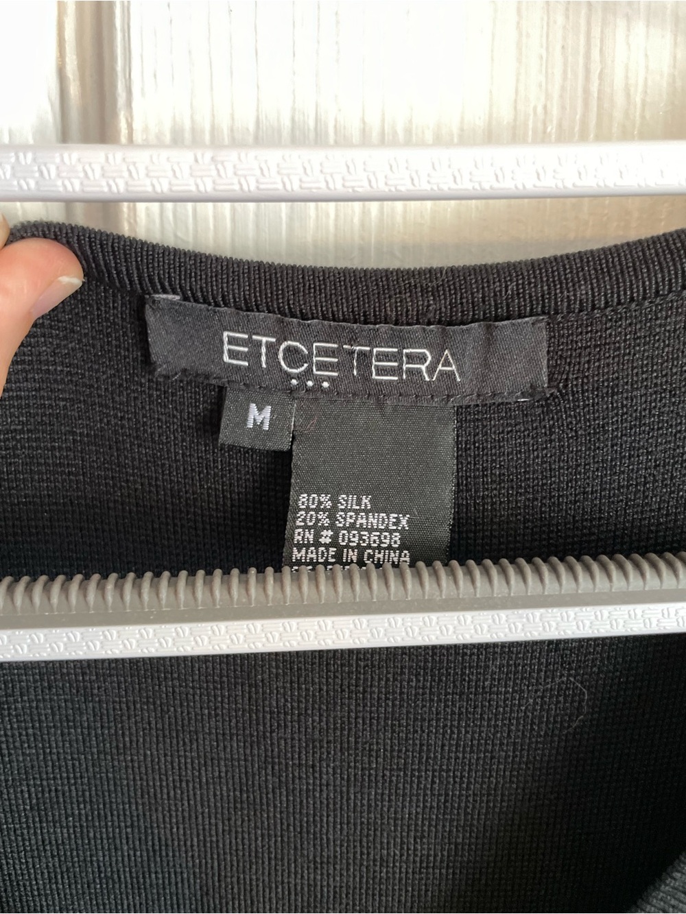Etcetera Silk Bow and Jewel Midi Dress, Size M - Picture 4 of 6